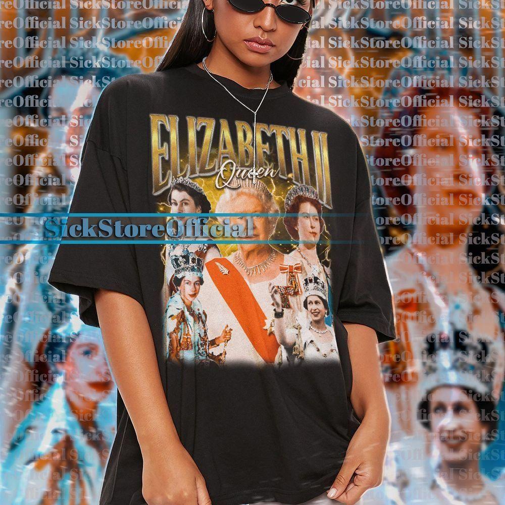 Queen Elizabeth Vintage 3 Vuitino Apparel